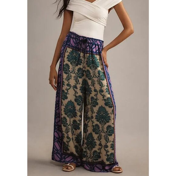 Anthropologie Pants - Anthropologie Plenty by Tracy Reese Drawstring Wide-Leg Pants